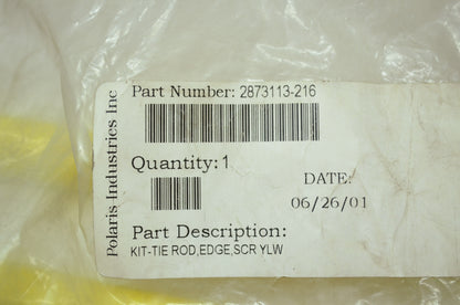 NEW OEM Polaris Tie Rod Kit Yellow Edge Screaming Yellow 2873113-216 NOS