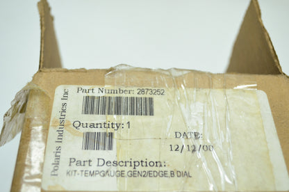 NEW OEM Polaris Water Temp Gauge Kit Edge GEN II 2873252 NOS