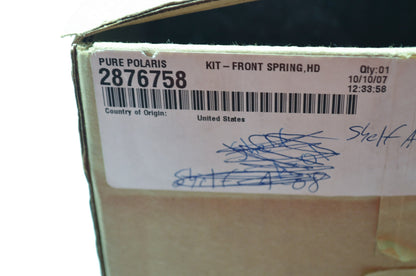 New OEM Polaris Front Spring Kit NOS