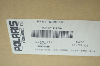 NEW OEM Polaris Cylinder Head XC SP SKS RMK 500 3021048 NOS