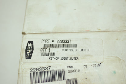 OEM Polaris 2203337 Outer CV Joint Kit NOS