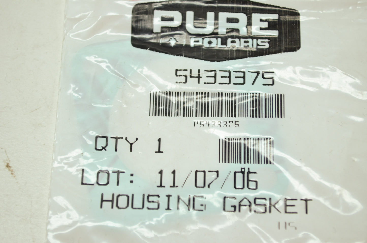 OEM Polaris 5433375 Housing Gasket NOS