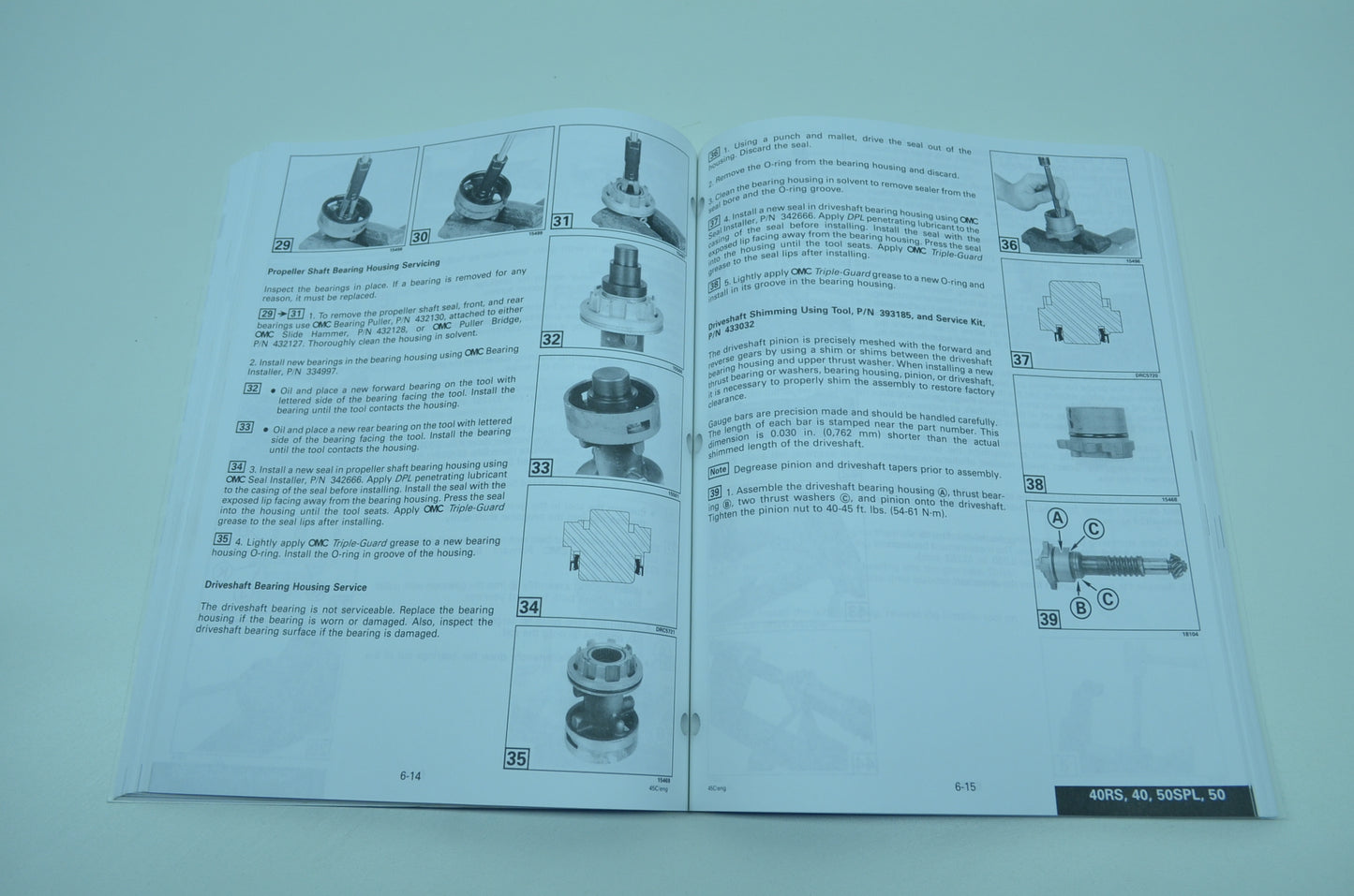 Johnson 'EC' 40HP-55HP 2-Cylinder Service Manual