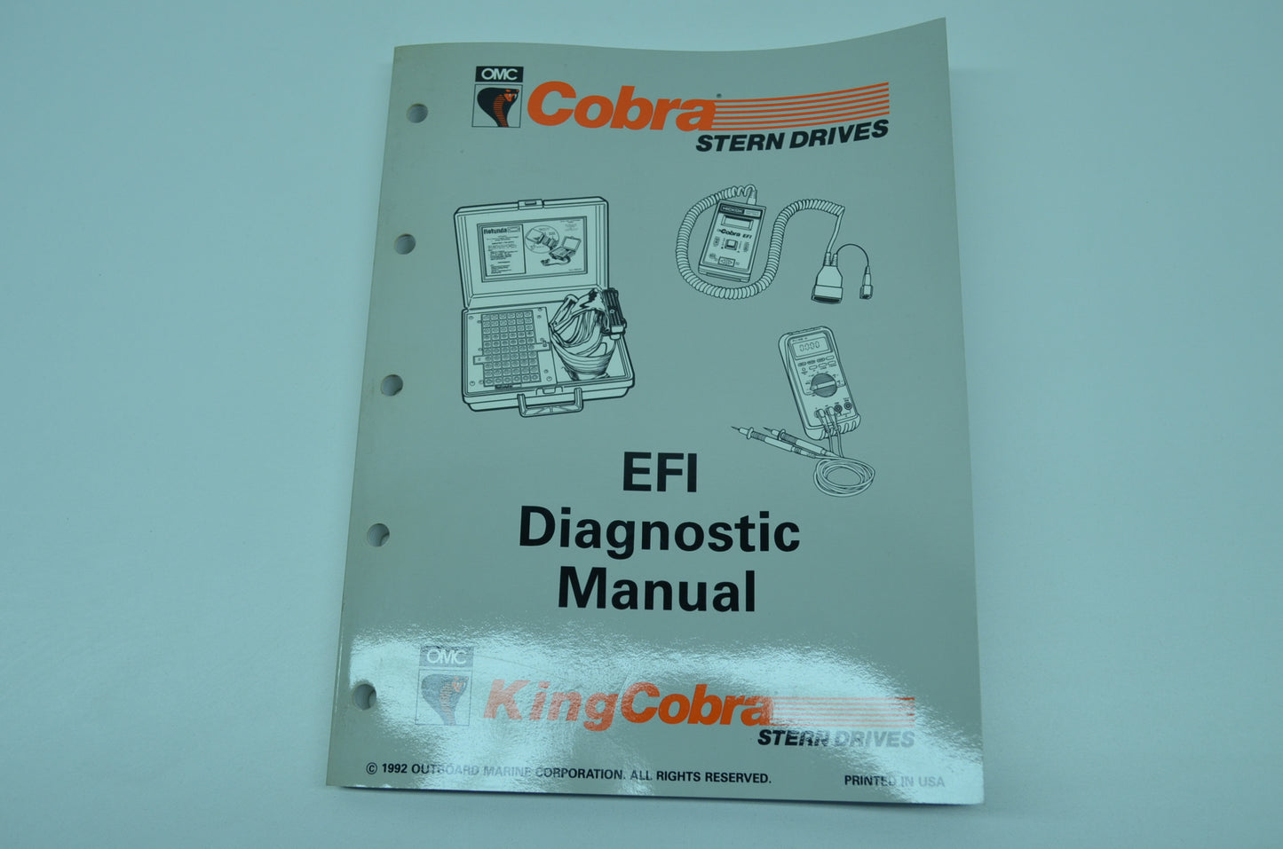 OMC Cobra 'JV' EFI Diagnostic Manual