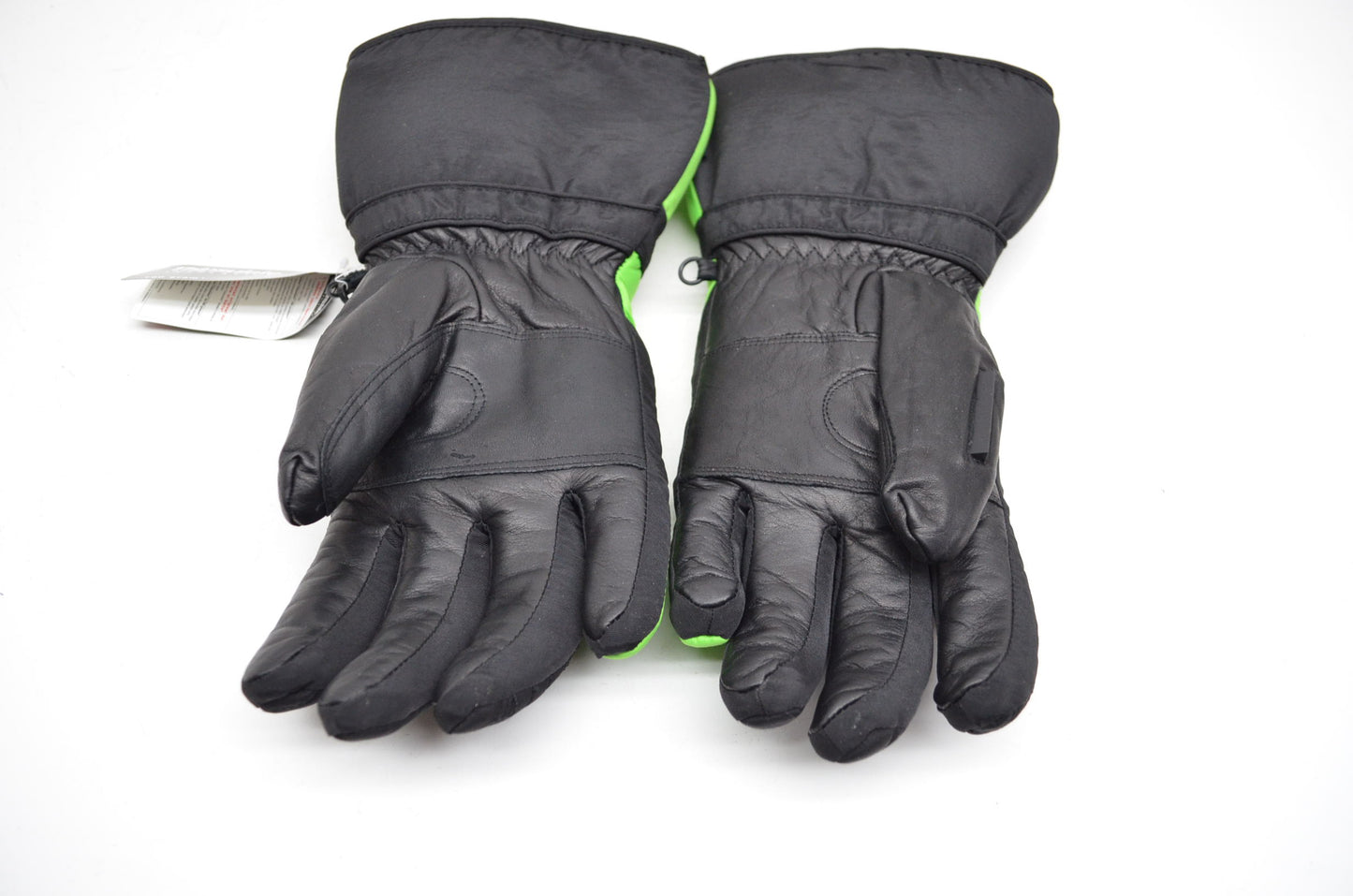 Arctic Cat Men's Cat Paw Interchanger Snowmobile Gloves Green Black Small S NOS