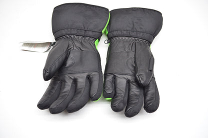 Arctic Cat Men's Cat Paw Interchanger Snowmobile Gloves Green Black Small S NOS