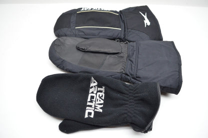 Arctic Cat Men's Interchangable Snowmobile Black Gloves Medium M Mittens NOS