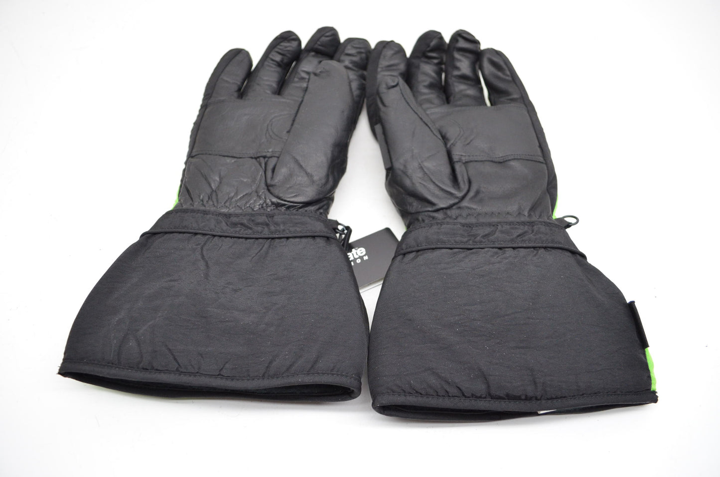 Arctic Cat Men's Cat Paw Interchanger Snowmobile Gloves Green Black Medium M NOS