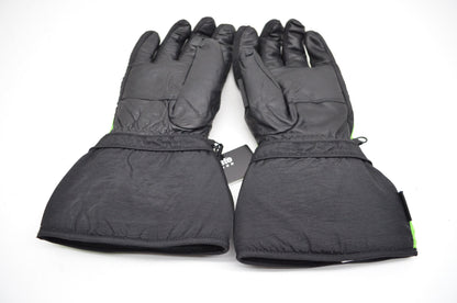 Arctic Cat Men's Cat Paw Interchanger Snowmobile Gloves Green Black Medium M NOS