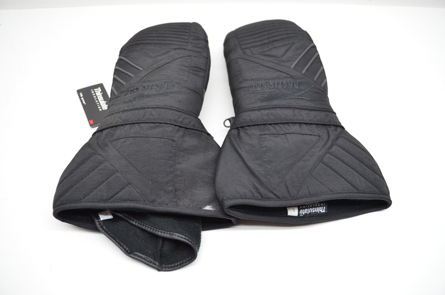 Arctic Cat Men's Cat Paw Interchanger Snowmobile Mitts Mittens Large L NOS