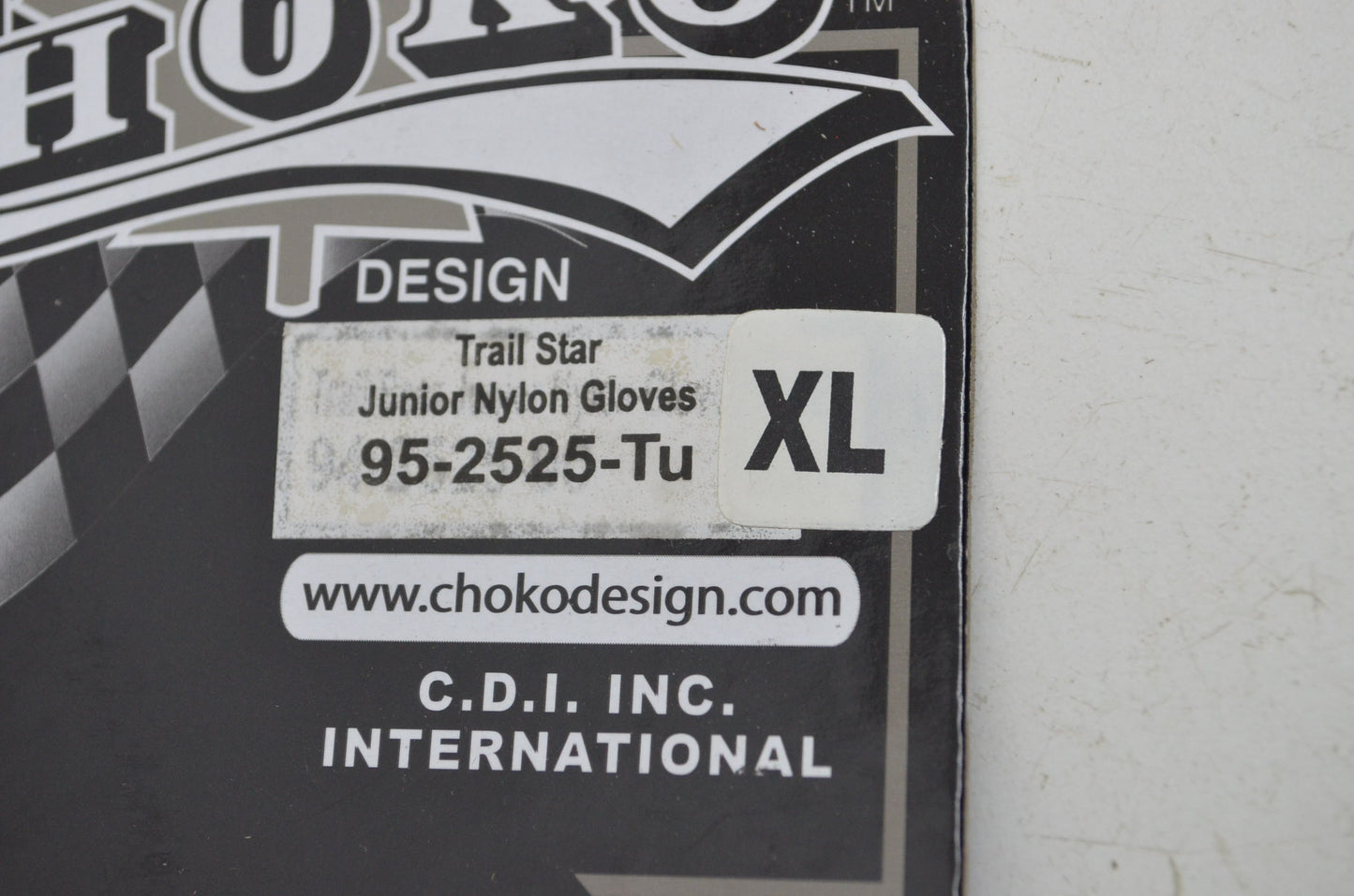 Choko Trail Star Junior Gloves Blue Extra Large XL NOS