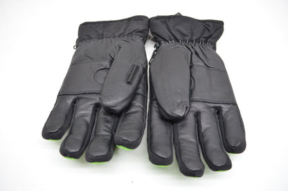 Arctic Cat Men's Competition Snowmobile Gloves Green Black Extra Large XL NOS