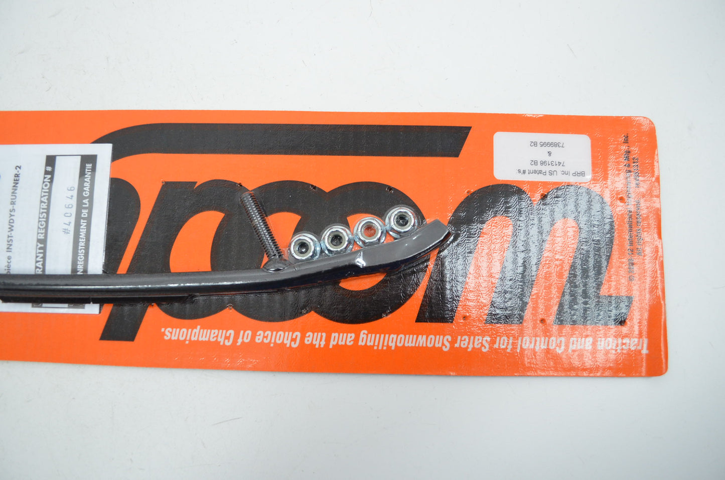 Woodys Extender Trail III Flat-Top Carbide Runners 4 Inch NOS