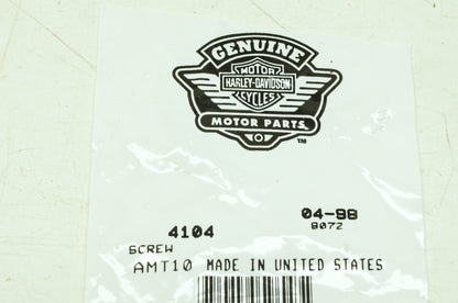 OEM Harley-Davidson 4104 Hex Head Screw Qty 11 NOS