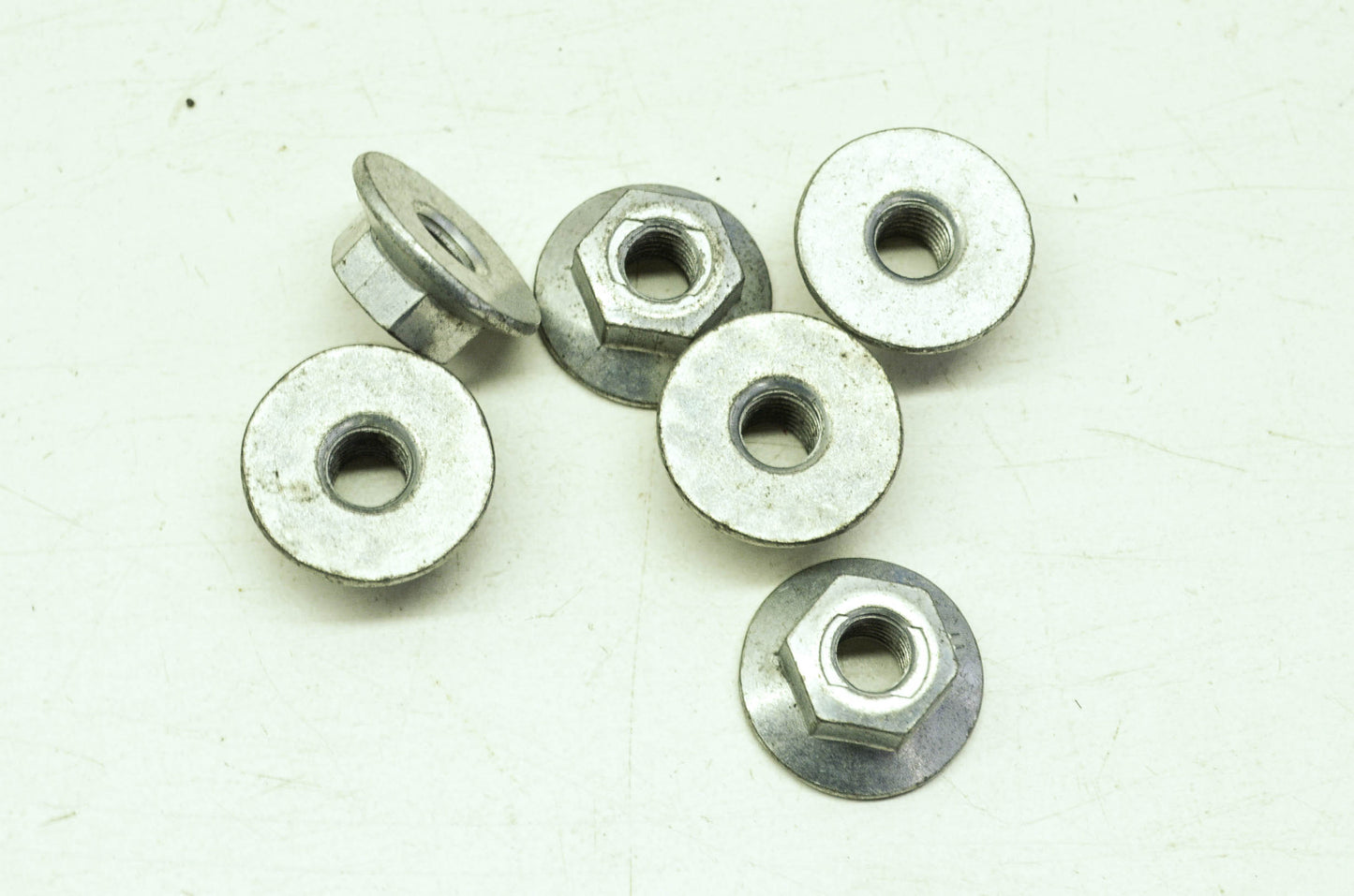 OEM Harley-Davidson 7772 Flange Lock Nut Qty 6 NOS
