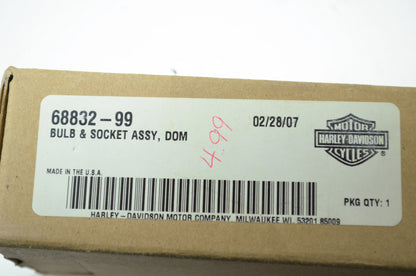 Dom Bulb & Socket Kit Road King Electra Glide NOS