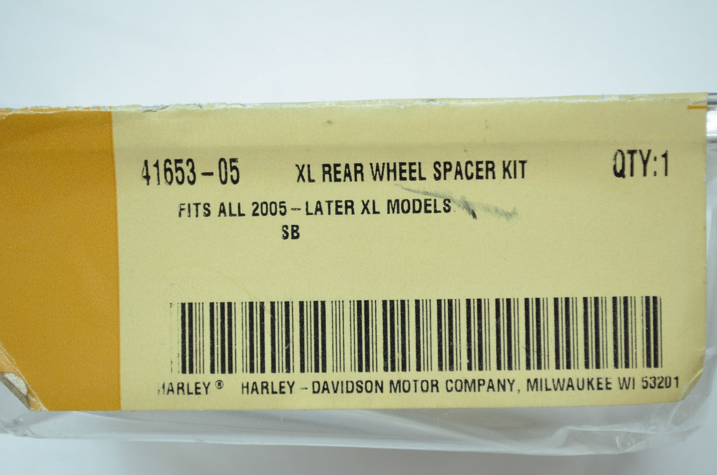 XL Rear Wheel Spacer Kit XL Sportster NOS