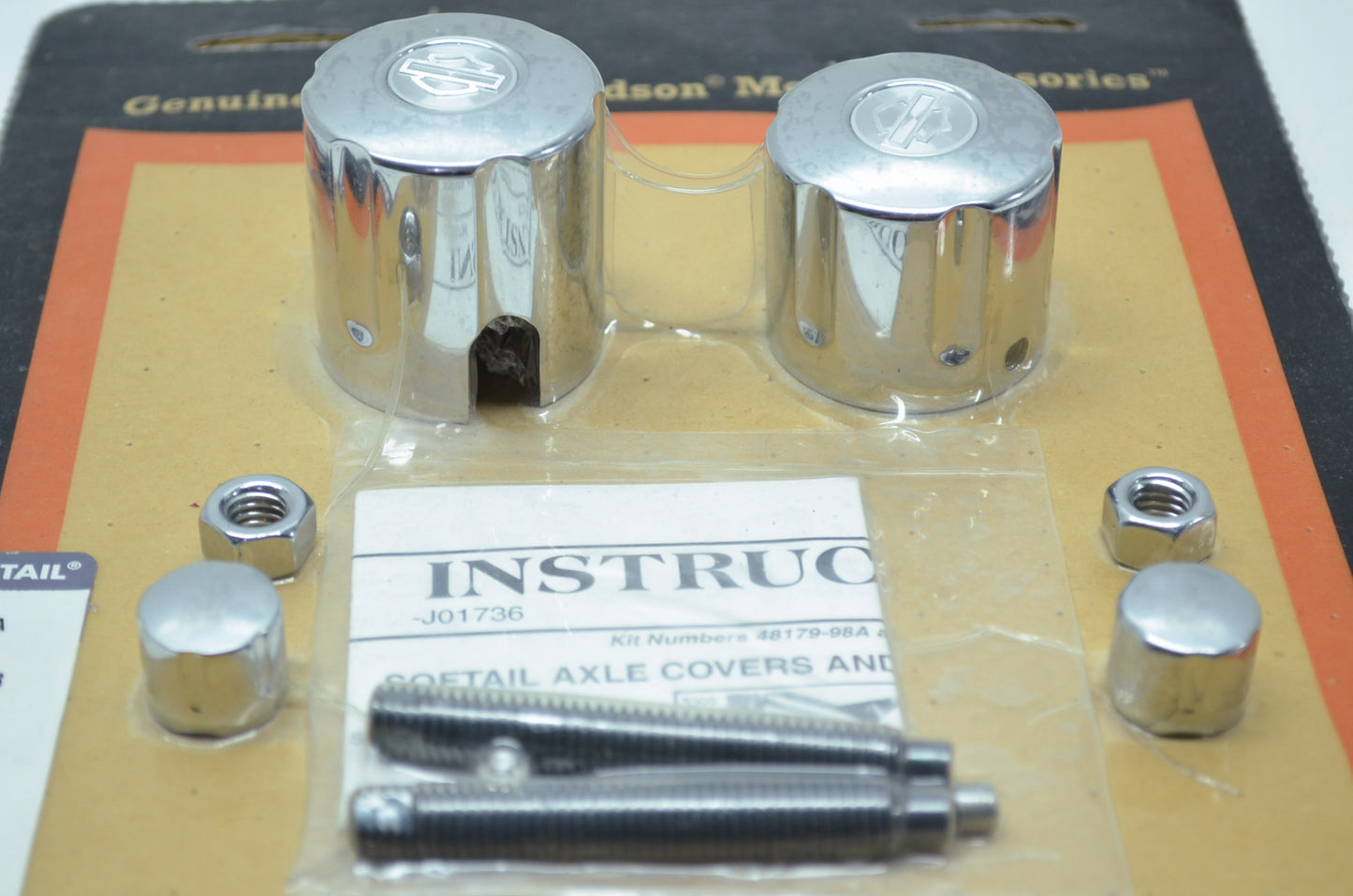OEM Harley-Davidson 48179-98A Rear Axle Adjuster 6-Shooter NOS