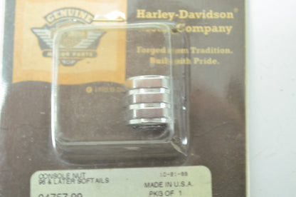 OEM Harley-Davidson 94757-99 Bull's Eye Nut NOS