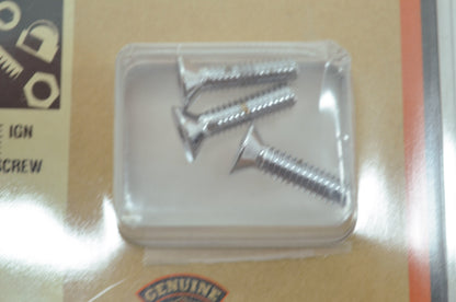 Chrome IGN Module Cover Screw Kit Sportster NOS