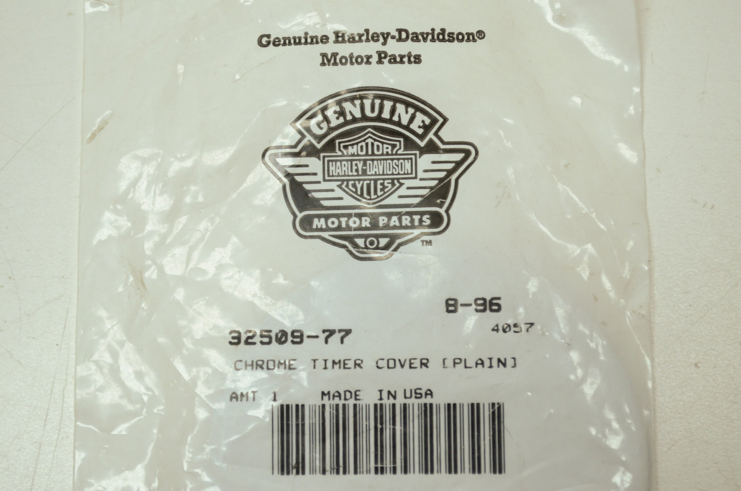 Chrome Timer Cover Sportster Big Twin NOS