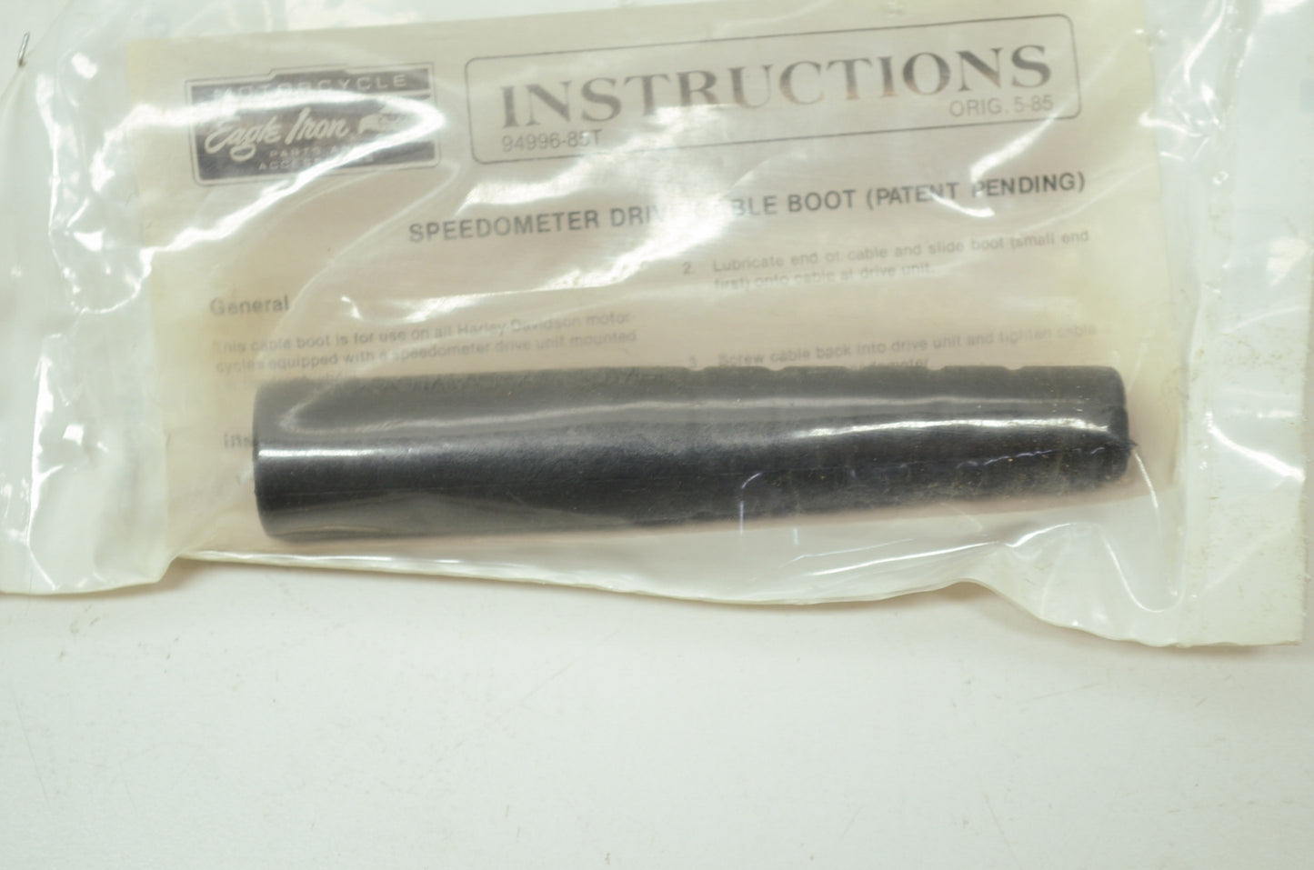 Speedometer Drive Cable Boot Touring Electra Glide NOS