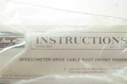 Speedometer Drive Cable Boot Touring Electra Glide NOS