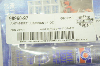OEM Harley-Davidson 98960-97 Anti-Seize Lubricant 1 Oz. NOS