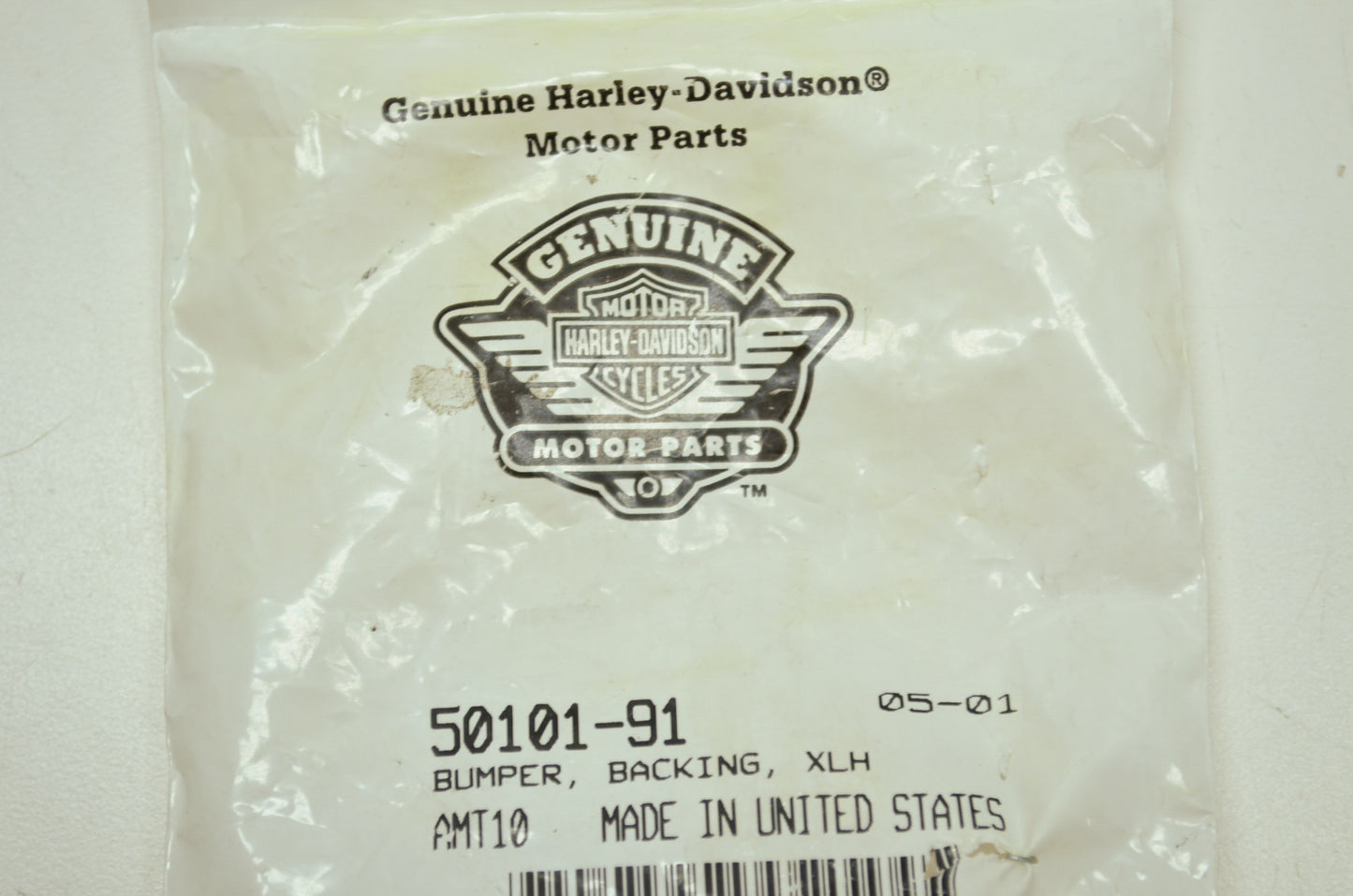 OEM Harley-Davidson 50101-91 Backing Bumper Qty 4 NOS