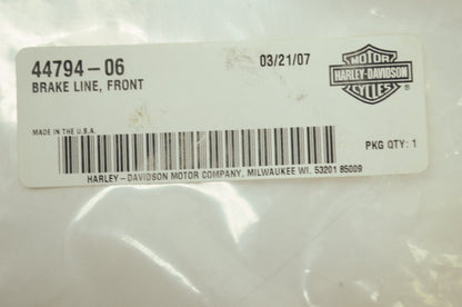 Front Brake Line NOS