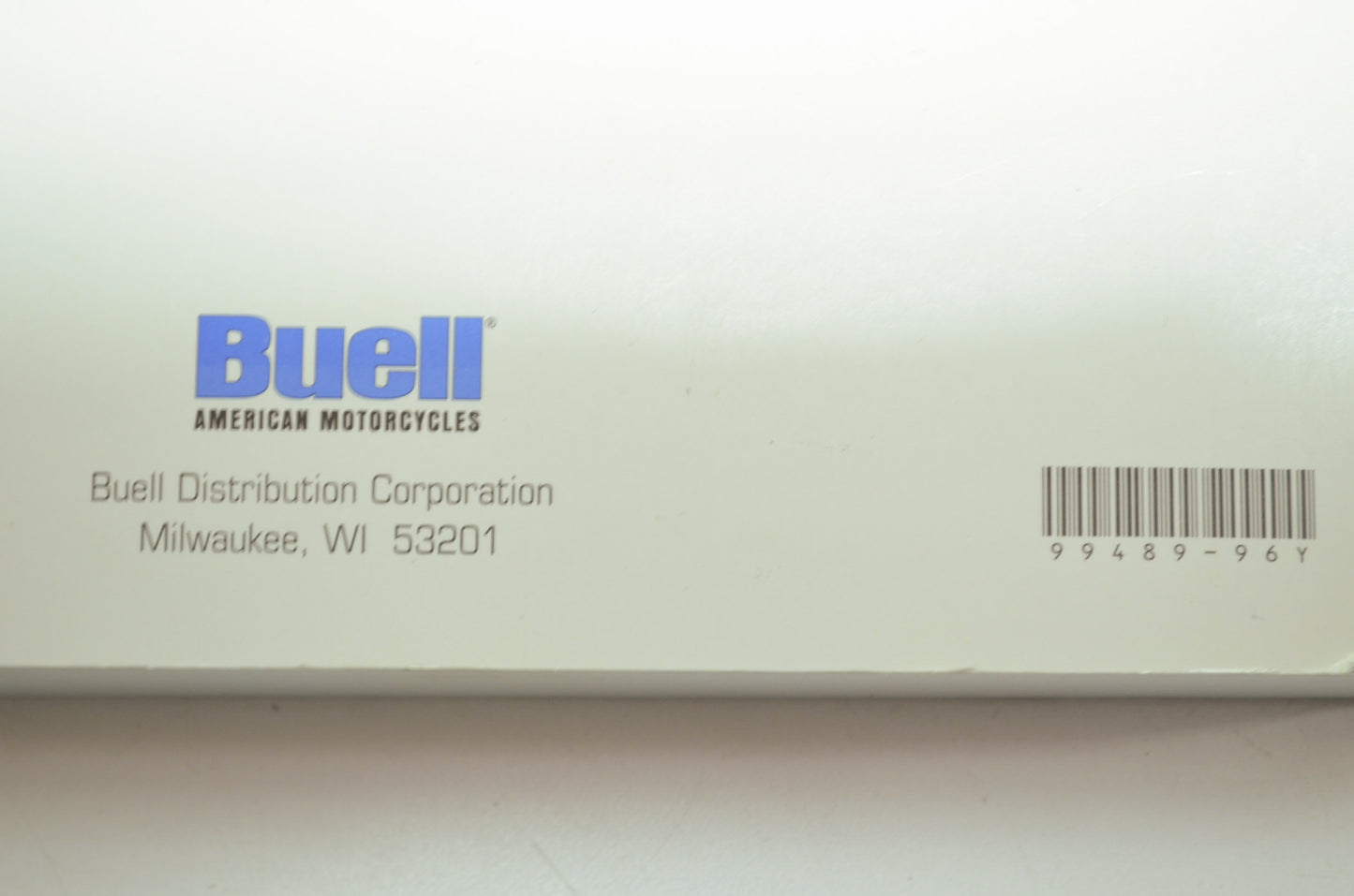 Thunderbolt S2 S2-T 1995 1996 Service Manual NOS
