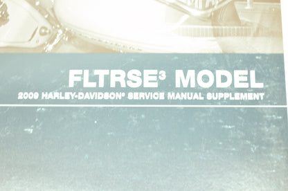 FLTRSE3 Model 2009 Service Manual NOS
