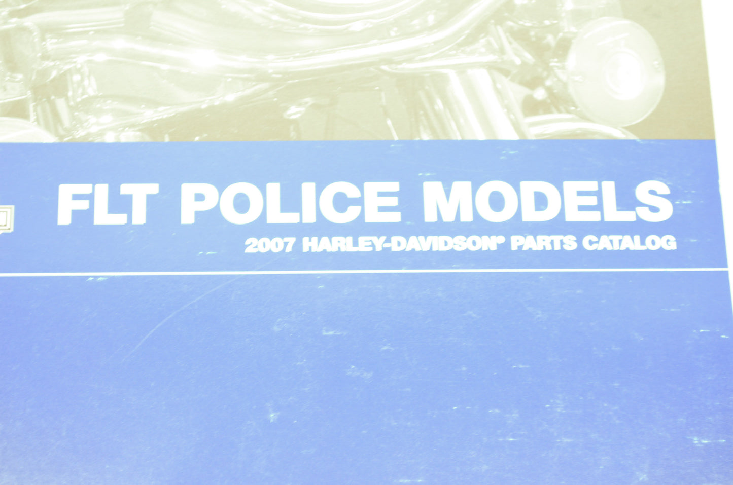 FLT Police Models 2007 Parts Catalog NOS