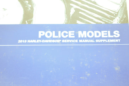 Police Models 2013 Service Manual NOS