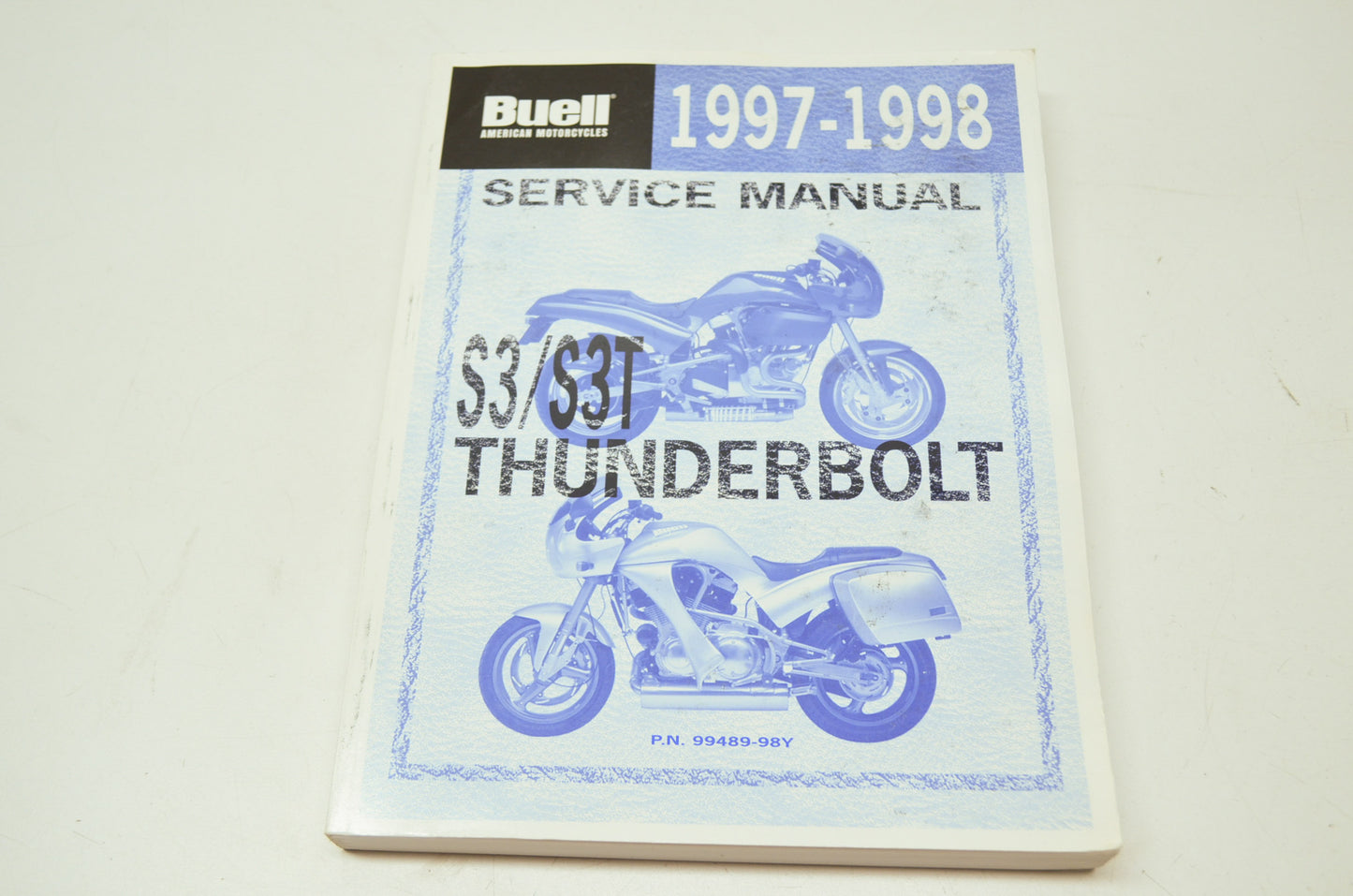 97-98 S3 S3T Thunderbolt Service Manual NOS