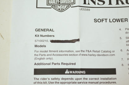 OEM Harley-Davidson 57100210 Lower Fairing Kit NOS