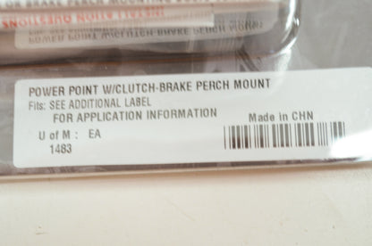 Power Point & Clutch-Brake Perch Mount Harley Davidson NOS