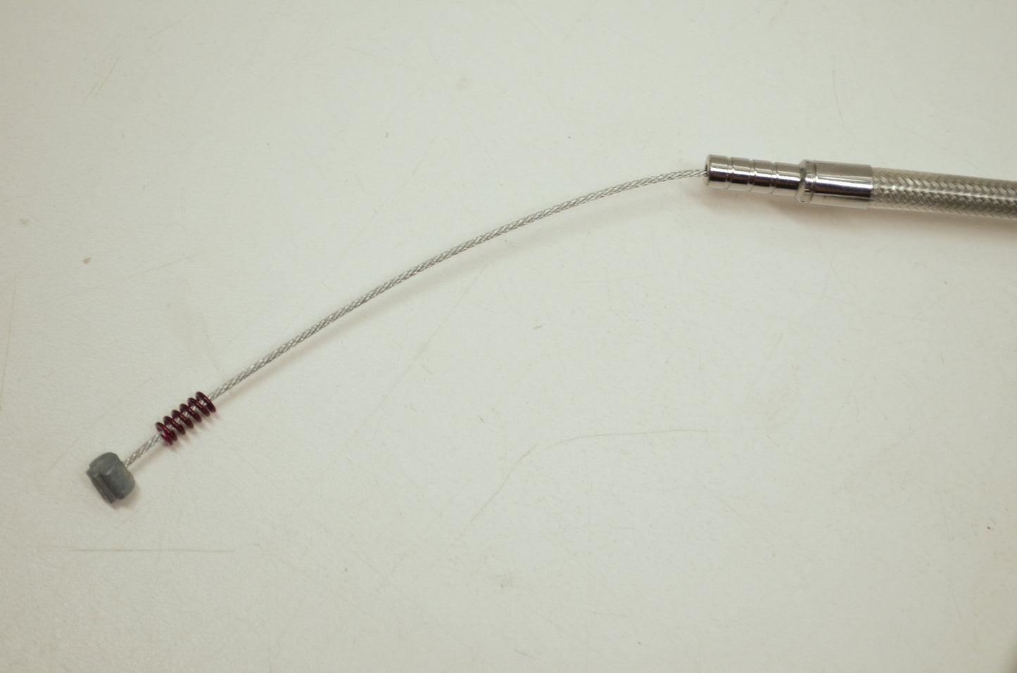39.5' Stainless Braid Idle Cable 82-95 FX Big Twin NOS