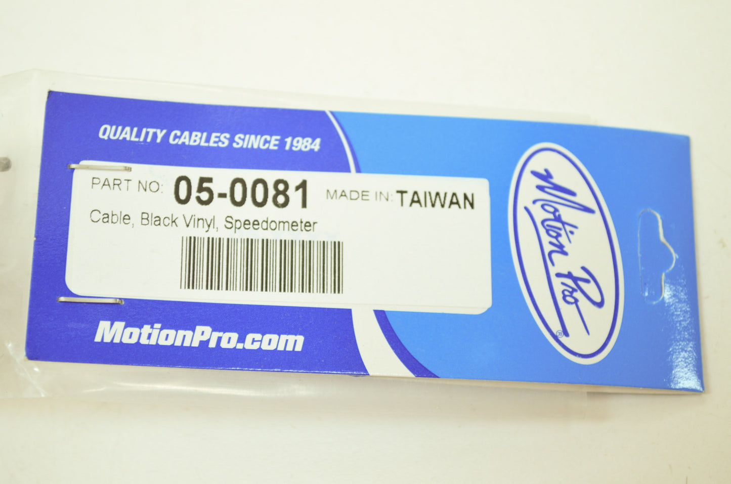 Black Vinyl Speedometer Cable XT550 SR250 XS400 NOS