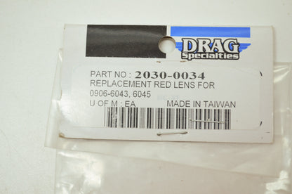 Replacement Lens for Cat Eye Taillight Red NOS