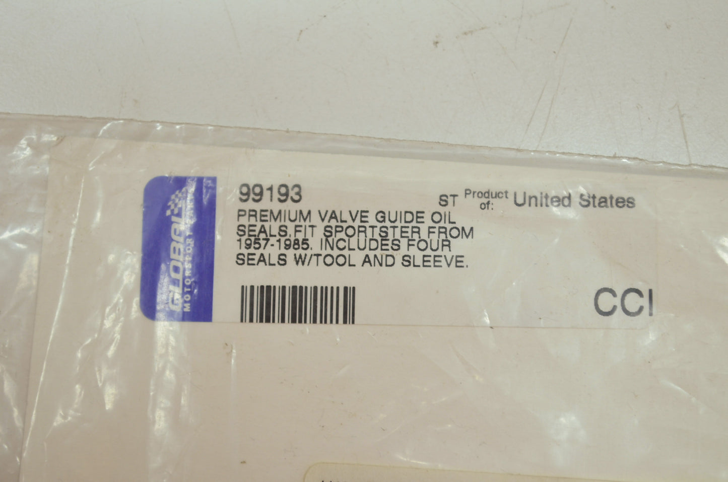 Valve Guide Seal Kit 57-85 Sportster NOS