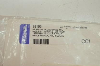 Valve Guide Seal Kit 57-85 Sportster NOS