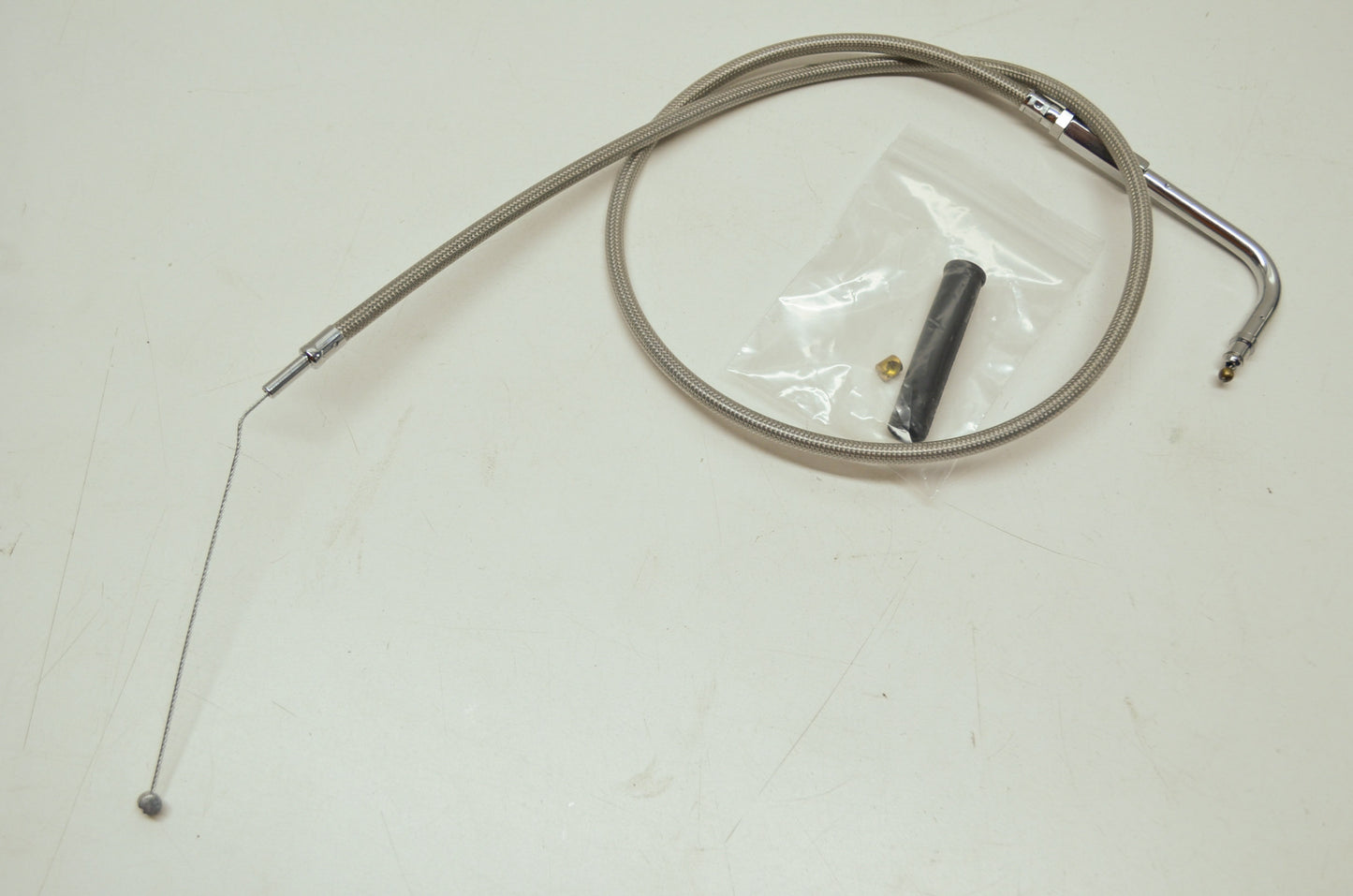 32.5' Braid Throttle Cable Braid Throttle Cable Dyna Super Glide NOS