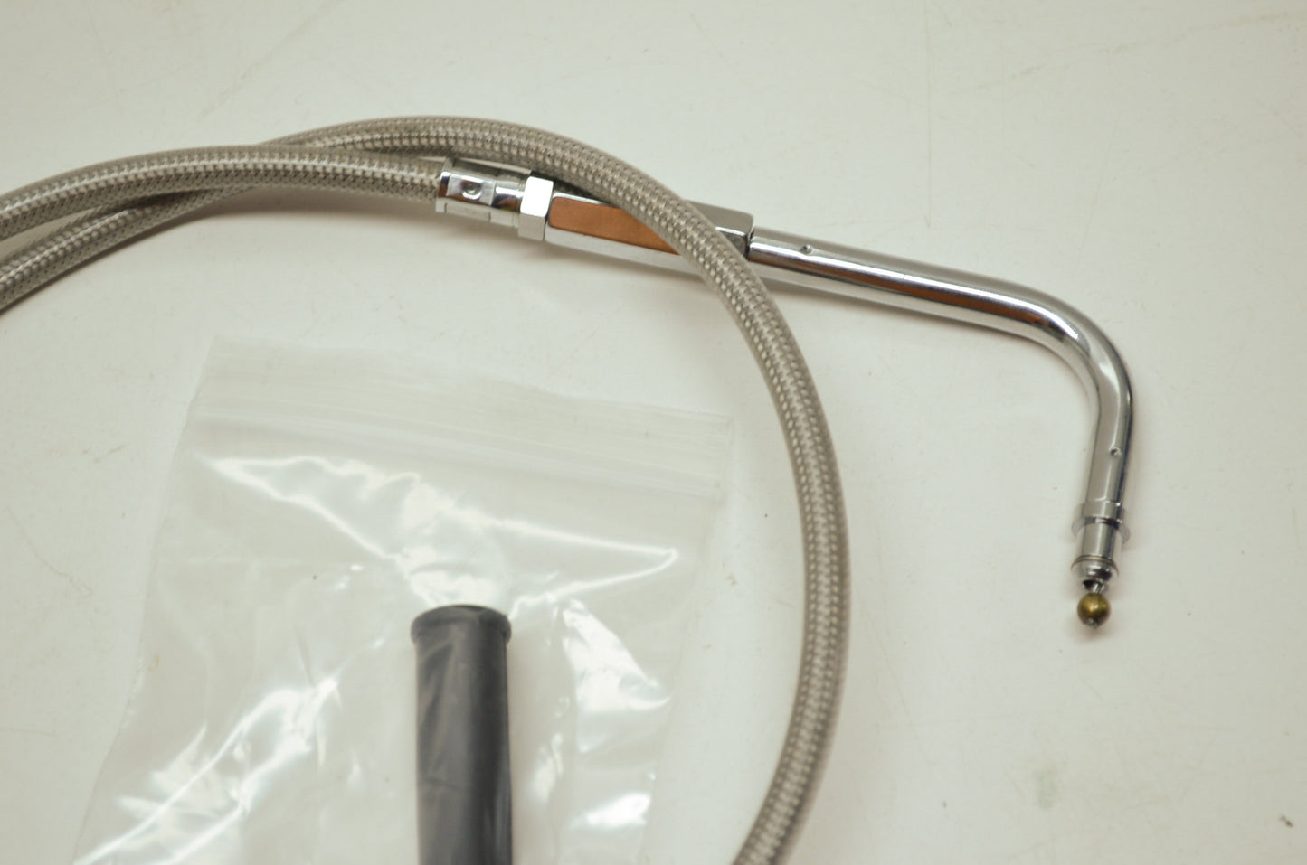32.5' Braid Throttle Cable Braid Throttle Cable Dyna Super Glide NOS