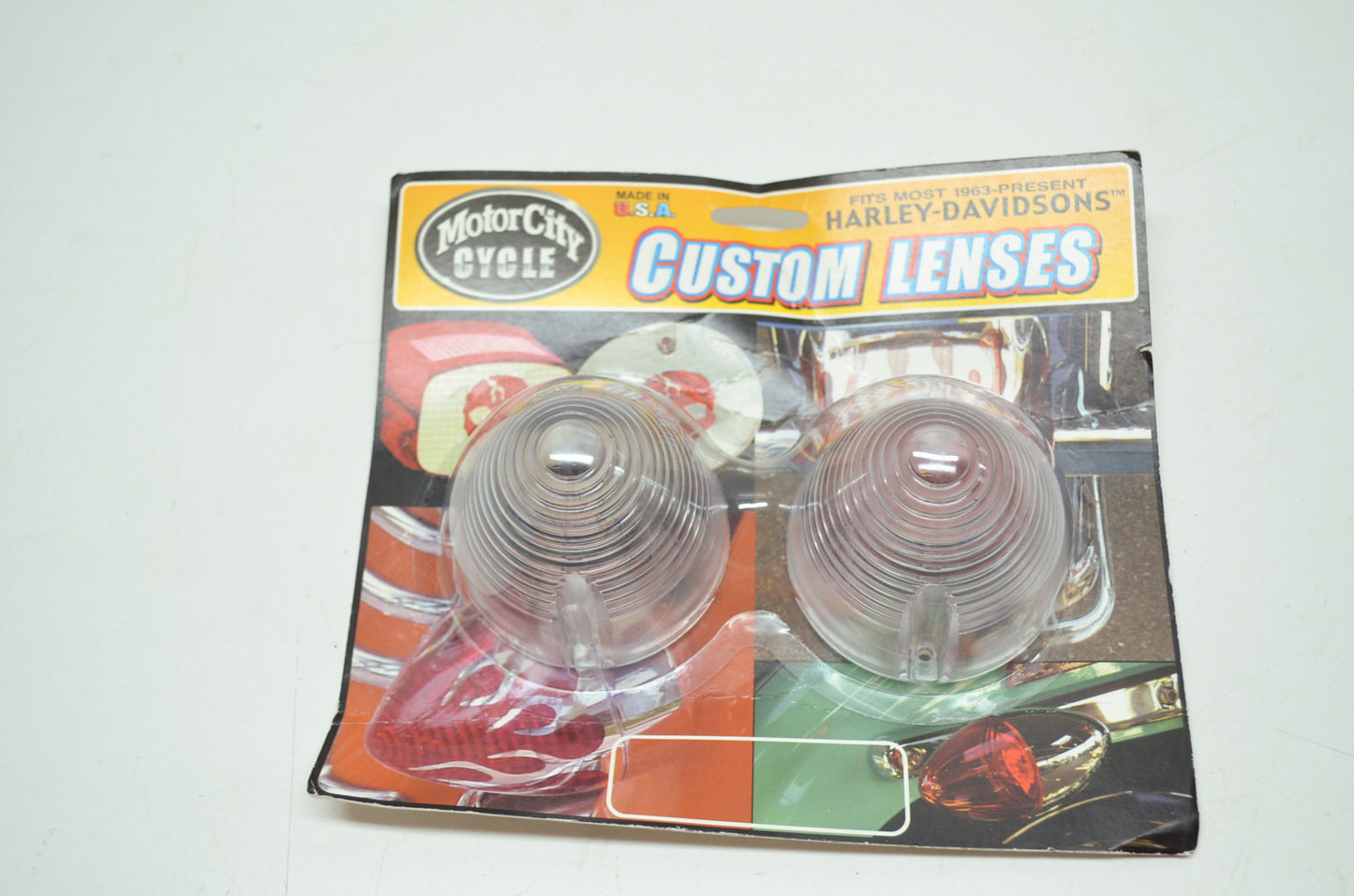 Custom Brake Light Lenses XL Dyna FXR NOS