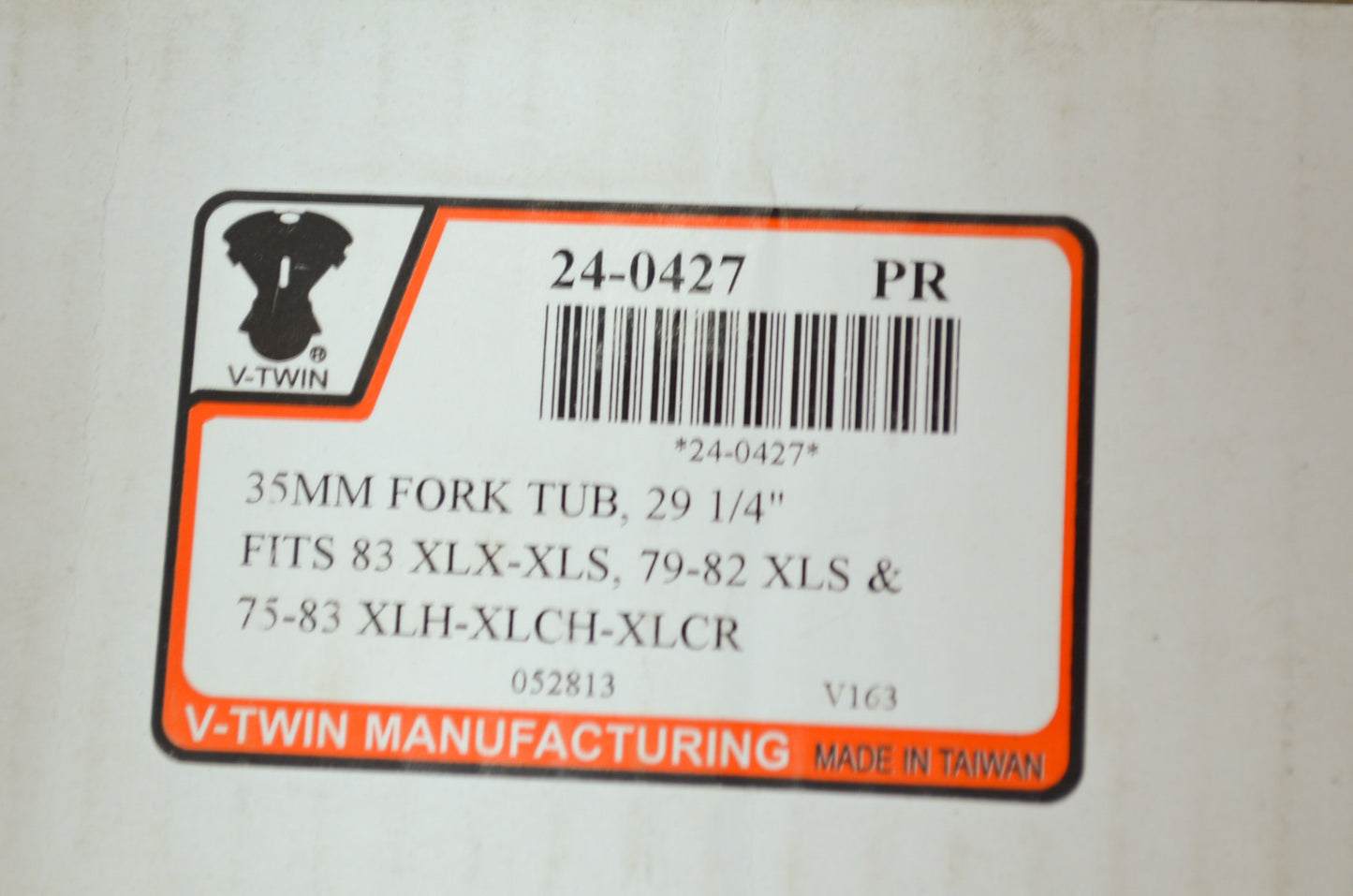 Fork Twin Tube Set 35mm XLH XLCH FX XLS FXS NOS
