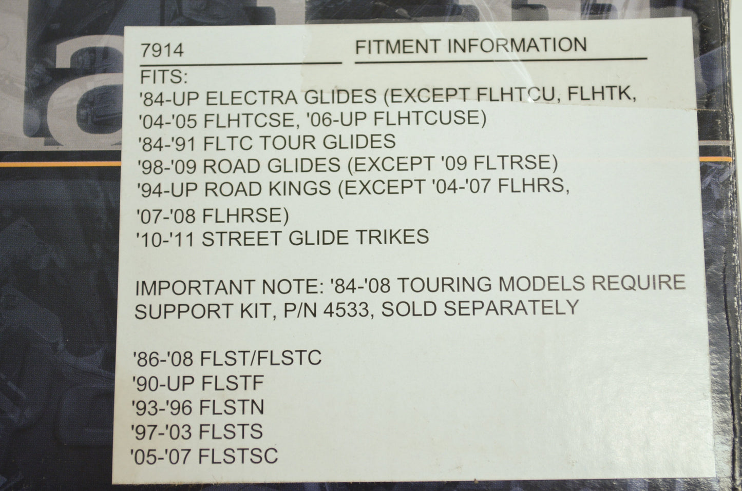 Cruise Arm Mark III Incomplete Harley Davidson FLHR FLST FLTR FLHT NOS