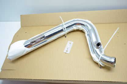Chrome Staggered ShortShots Exhaust Harley FLST FXST NOS