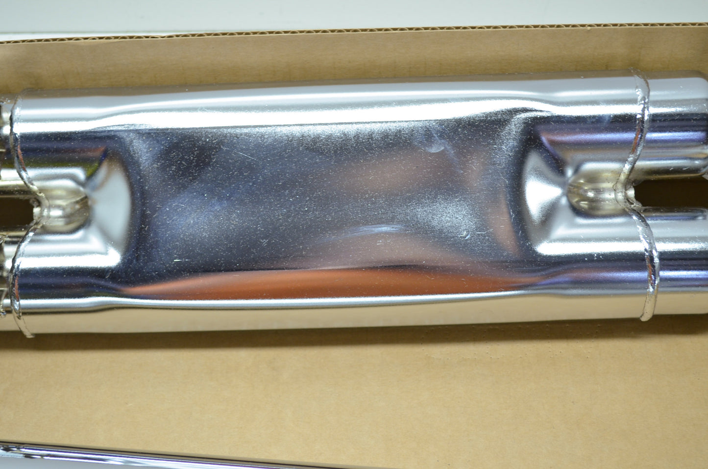 Q-Series Double Barrel Exhaust 86-11 Harley Softail NOS