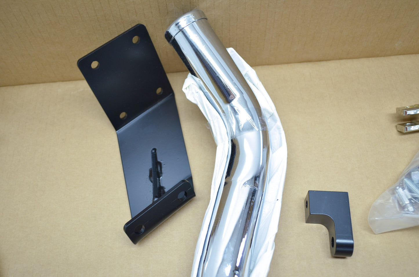 Chrome Shortshots Staggered Exhaust 99-03 Harley Sportster NOS